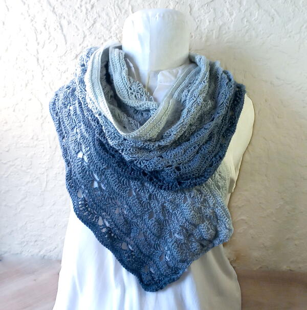 Floral Lace Summer Scarf