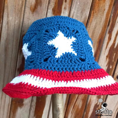 Stars And Stripes Bucket Hat