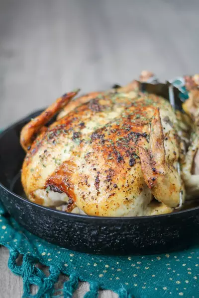 Garlic And Herb Roasted Chicken