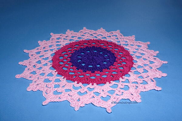 Delicate Dazzle Doily