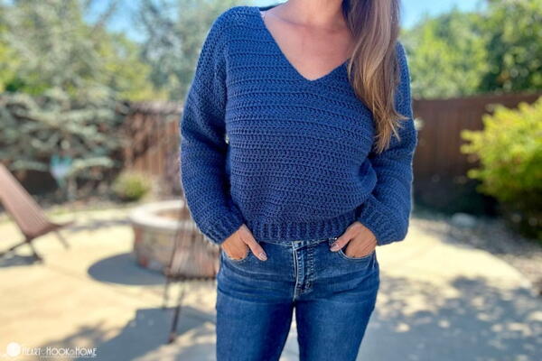 Blanche V-neck Sweater