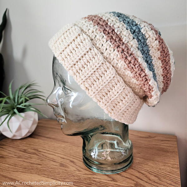 Slouchy Beanie Crochet Pattern