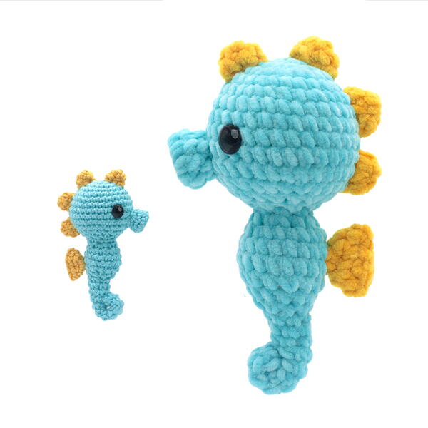 Free Seahorse Amigurumi Crochet Pattern