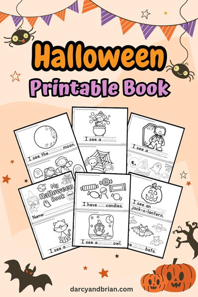 Halloween Printable Book