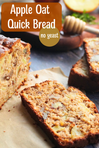 Apple Oat Quick Bread (no Yeast)