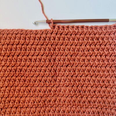 Wide Hdc Crochet Washcloth