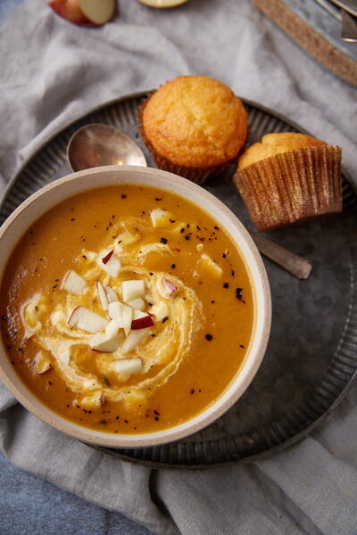 Butternut Squash And Apple Soup