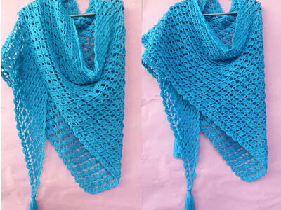 Blossom Friendly Shawl