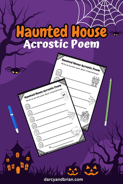 Haunted House Acrostic Poem