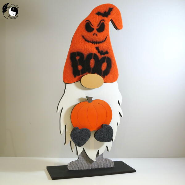 How To Air Brush A Spooky Gnome