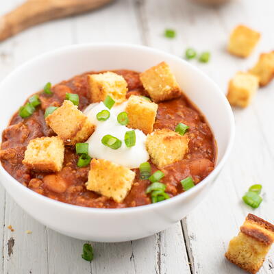 Easy Cornbread Croutons