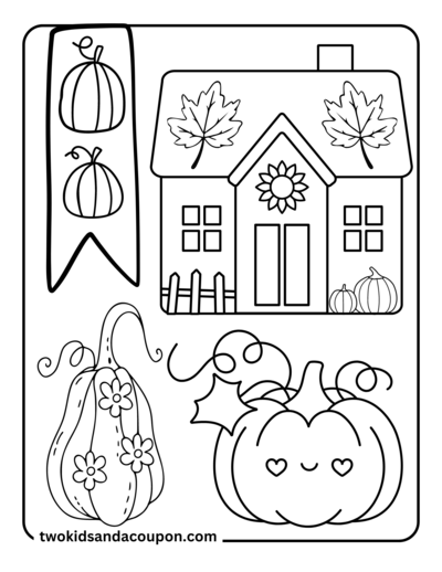 Free Printable Fall Coloring Pages