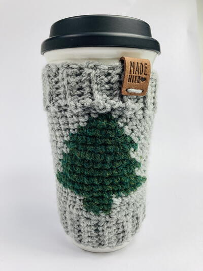 The Evergreen Coffee Cozy