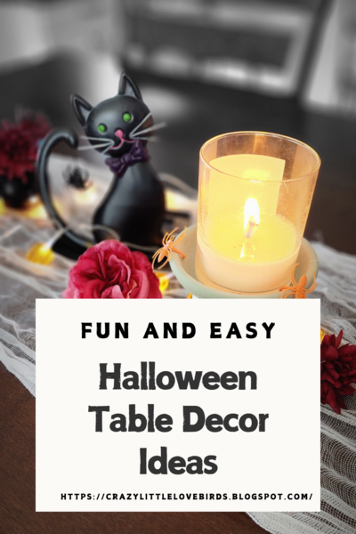 Fun And Easy Halloween Table Decor Ideas