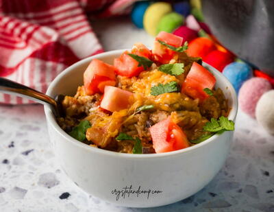 Slow Cooker Rice And Beans