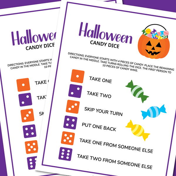 halloween-candy-dice-allfreepapercrafts-com for Halloween Candy Dice Game Free Printable Halloween Candy Dice | AllFreePaperCrafts.com for Halloween Candy Dice Game Free Printable