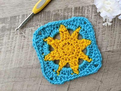 Sun Granny Square