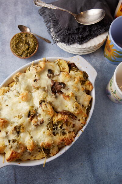 Savory Bread Pudding