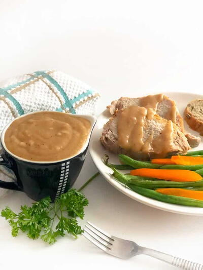 How To Make Simple Homemade Pork Roast Gravy In Ten Minutes (or Less)