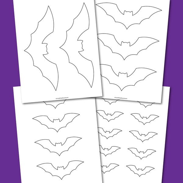 Bat Template | FaveCrafts.com bat-template-favecrafts-com