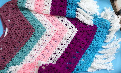 Stunning Crochet Poncho