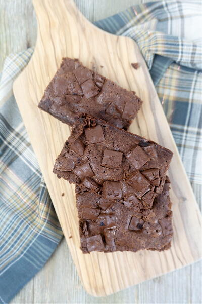 Starbucks Copycat Double Chocolate Brownies