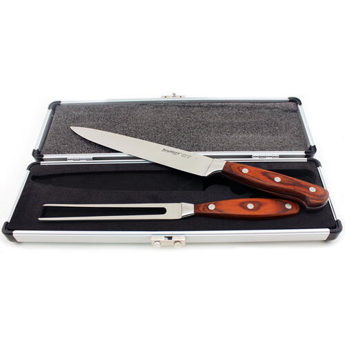 BergHOFF 3pc SS Carving Set with Wood Case Giveaway