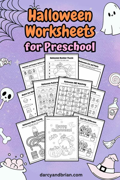 Halloween Worksheets For Preschool