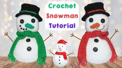 Crochet Snowman