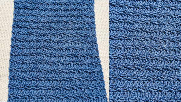 Quick Crochet Table Runner With Silt Stitch