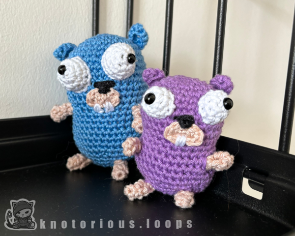 Go Gopher Amigurumi - Low-sew