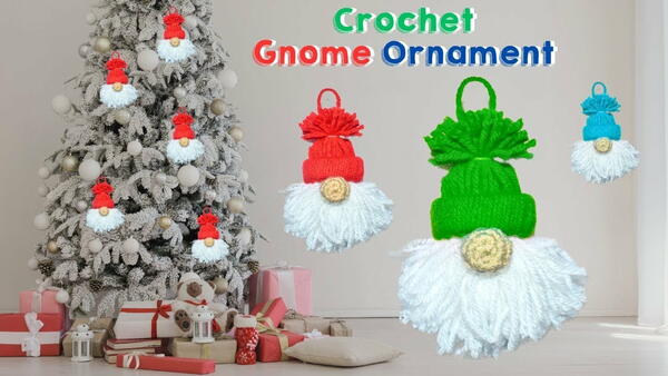 Crochet Yarn Gnome