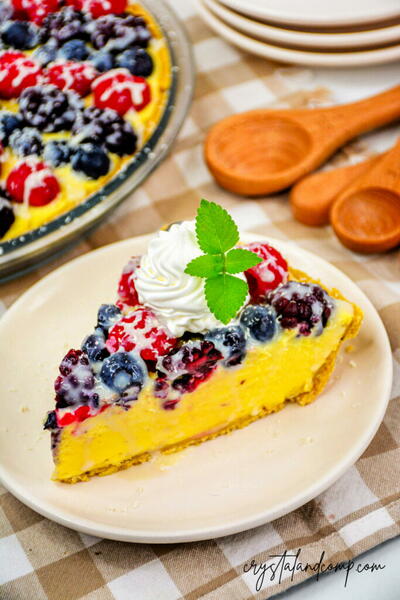 Triple Berry Pie