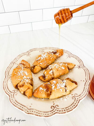 Apple Butter Crescent Rolls