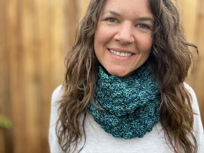 Ivy Infinity Scarf Crochet Pattern