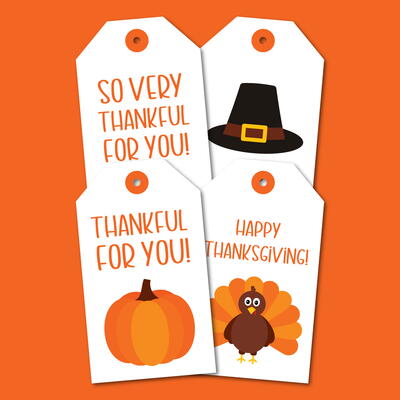 Thanksgiving Gift Tags