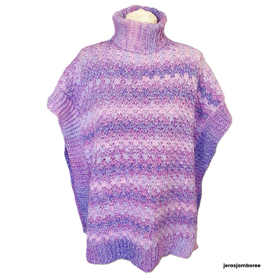 Lavender Fields Poncho