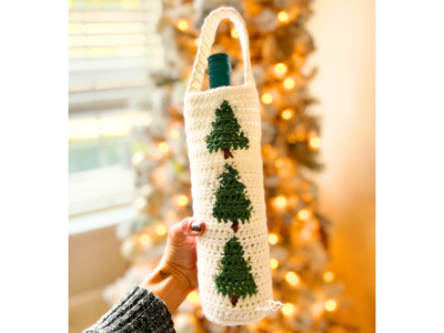 Christmas Wine Bottle Holder