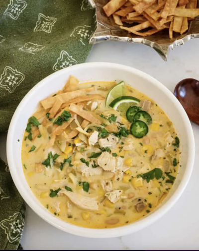 Slow Cooker White Chicken Chili