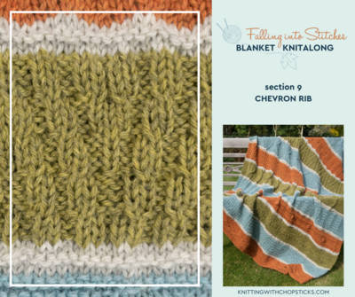 Chevron Rib Stitch Pattern