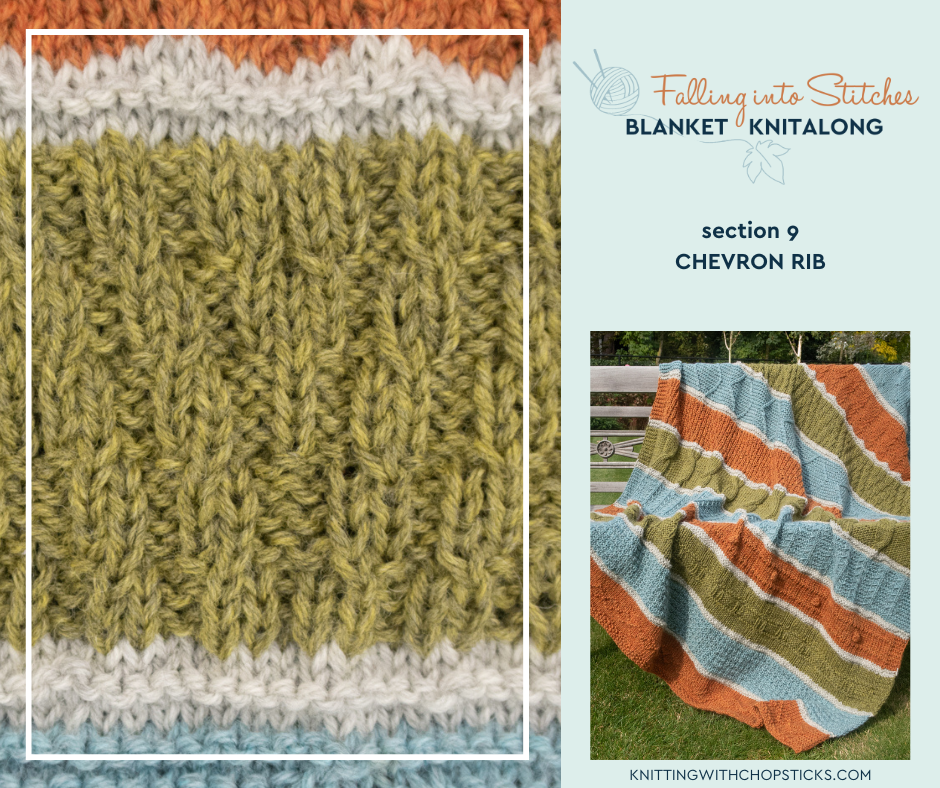 Chevron Rib Stitch Pattern | AllFreeKnitting.com