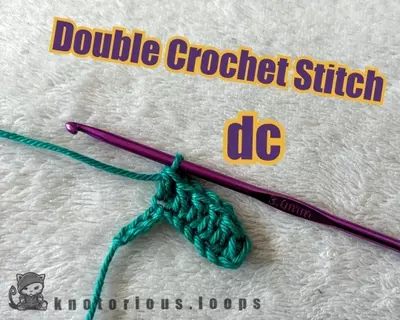 How To Do The Double Crochet Stitch (dc)