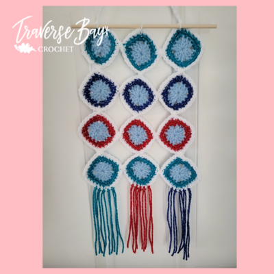 Granny Square Wall Hanging