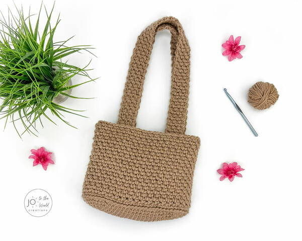 Small Tote Bag Crochet Pattern