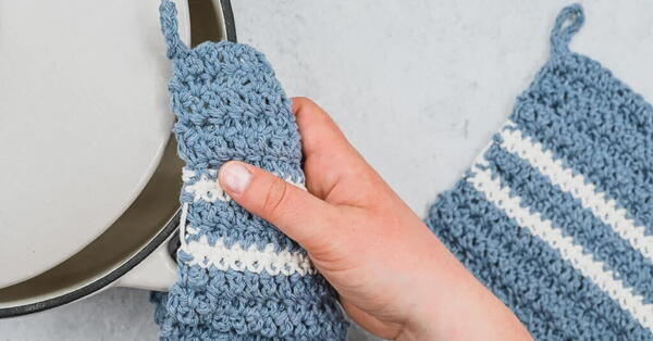 Crochet Potholder Free Pattern