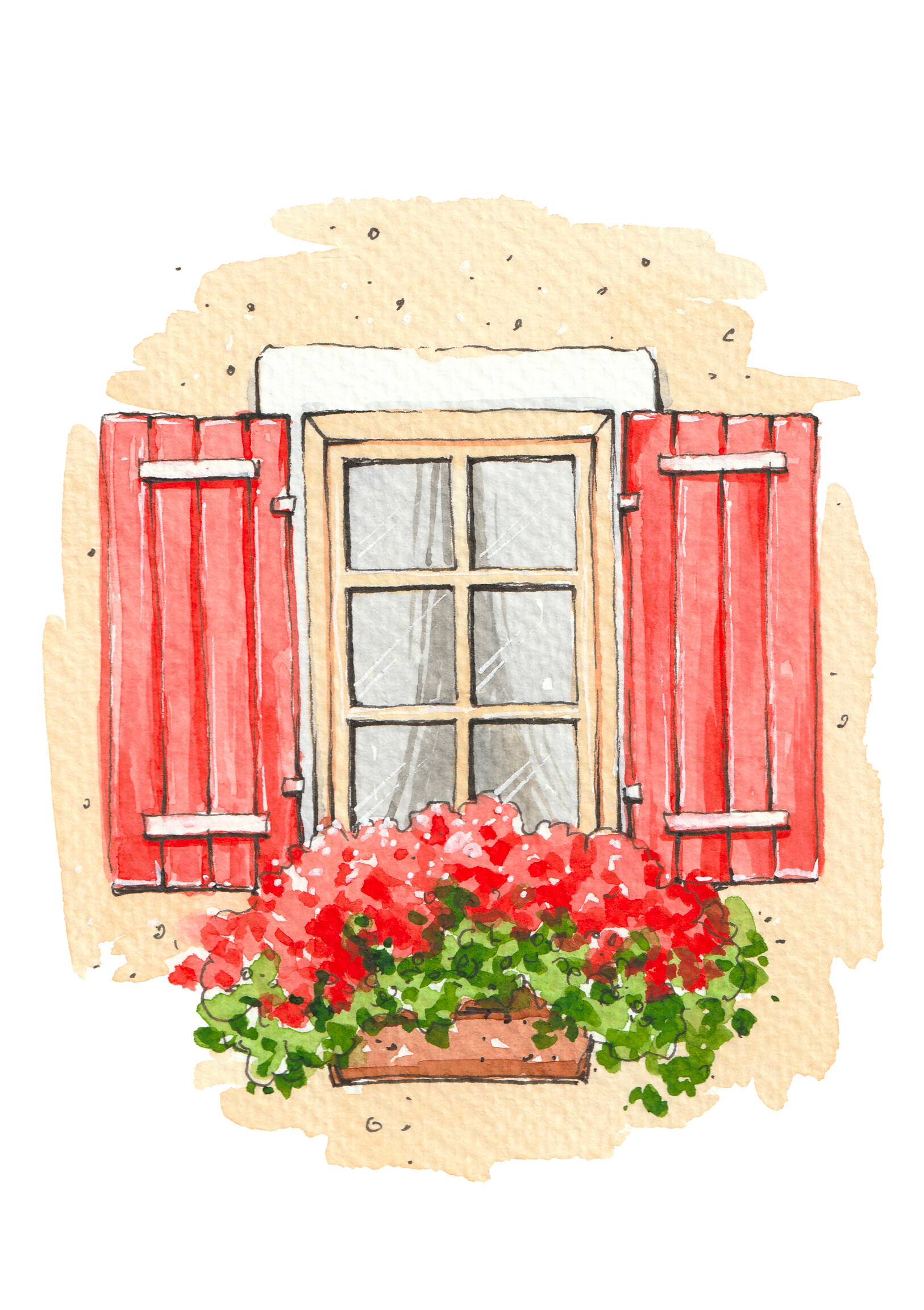 Window Floral Bloom | FaveCrafts.com
