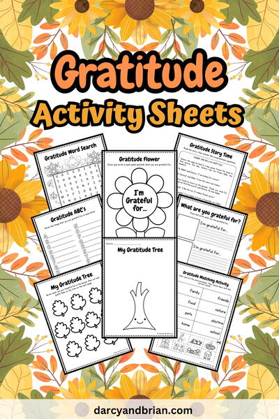 Gratitude Activity Sheets