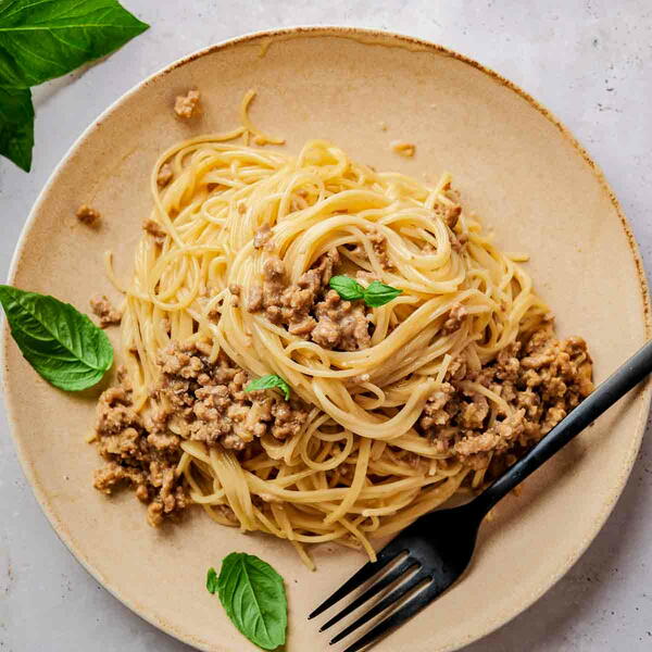 Beef Carbonara