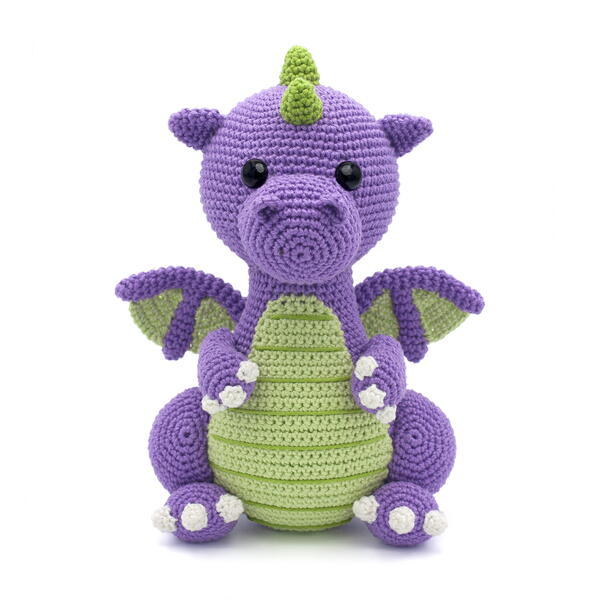 Elio The Dragon - Free Amigurumi Crochet Pattern