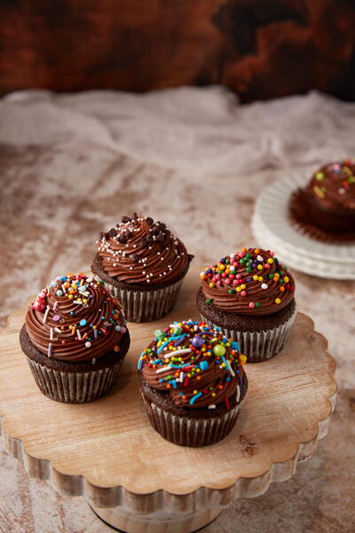 Chocolate Cream Cheese Cupcakes